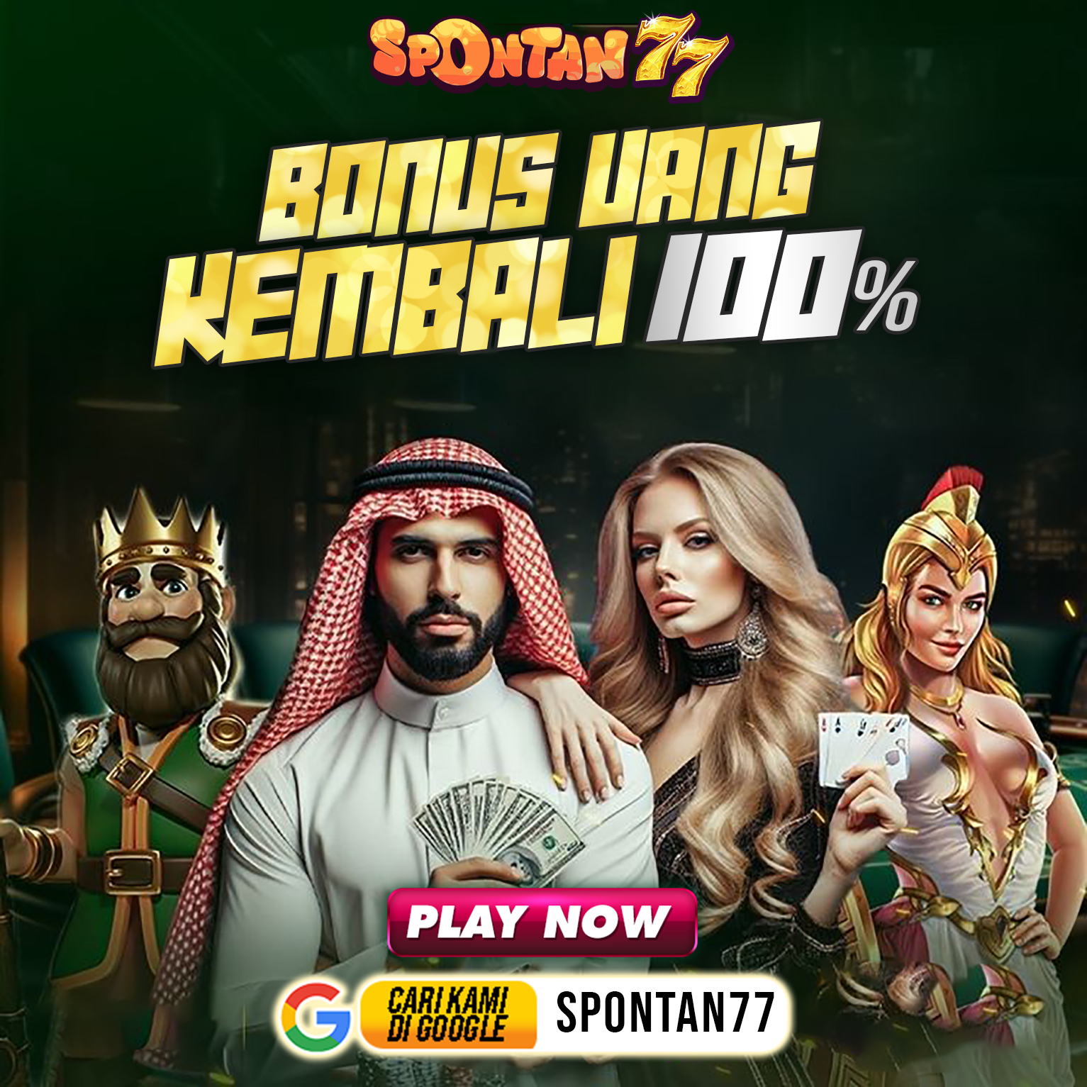 SPONTAN77: Agen Slot Gacor Resmi Dipercaya Mudah Menang